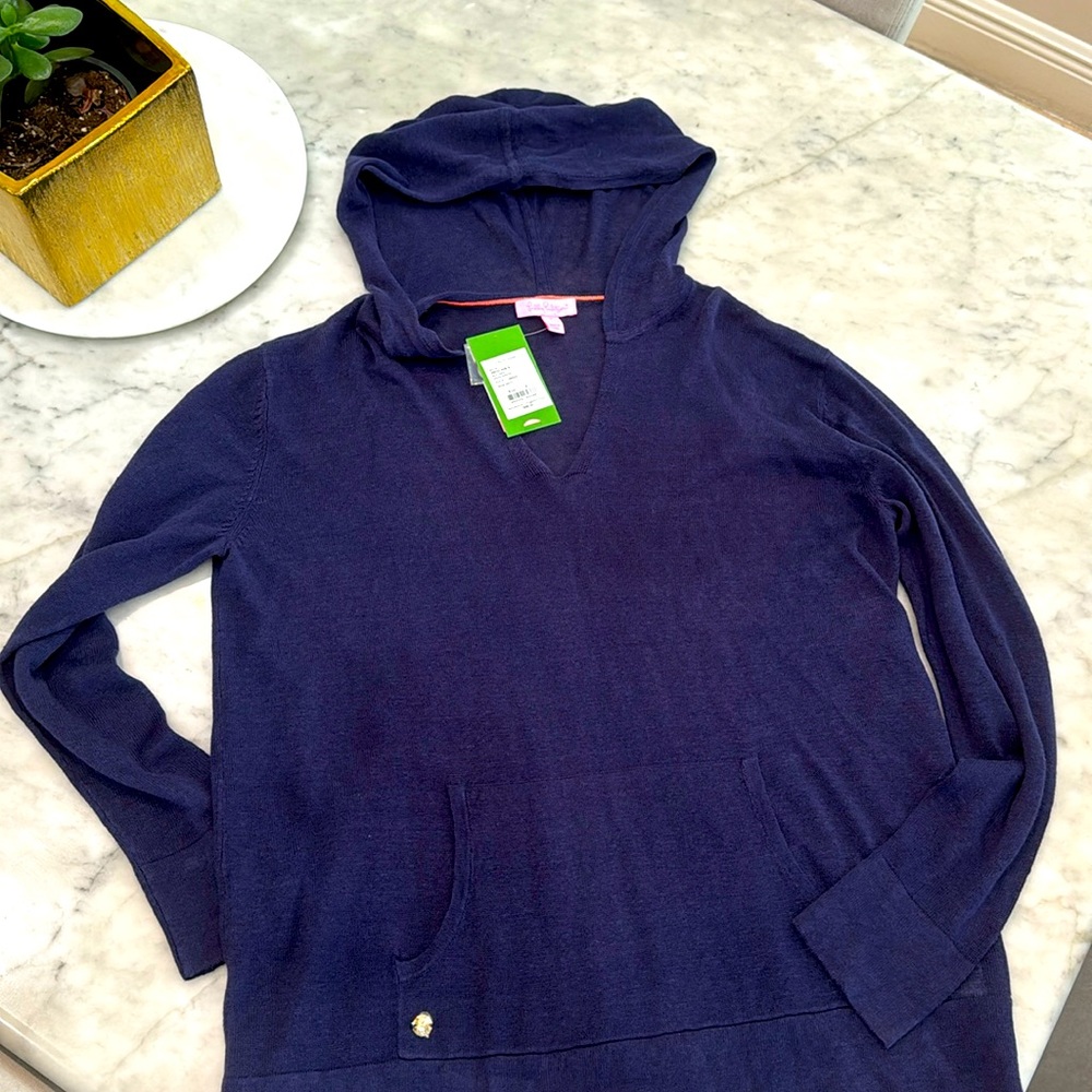 Lily Pulitzer Medina Sweater Navy Pullover